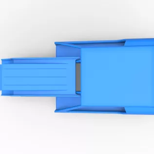 Shell of Vintage Dirt Modified stock car Version 4 Scale 1:25 - Model thumbnail 8