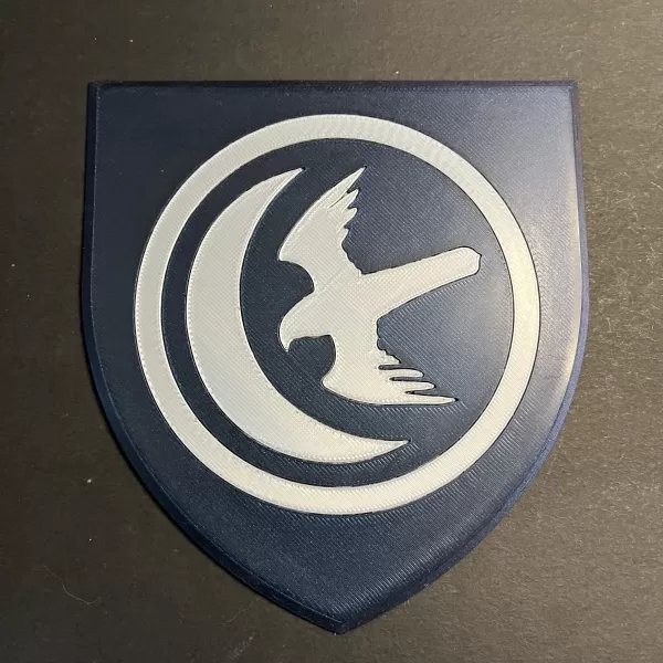 Game of Thrones Sigil of House Arryn Coaster - Model preview 1