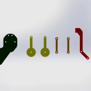 Mechanical gripper - Model thumbnail 14