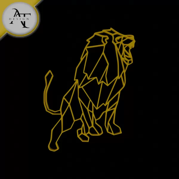 Lion - Wall Art - Model preview 1