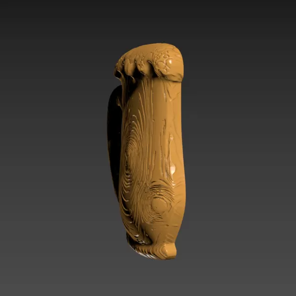 Wooden Beer Mug - Model preview 3
