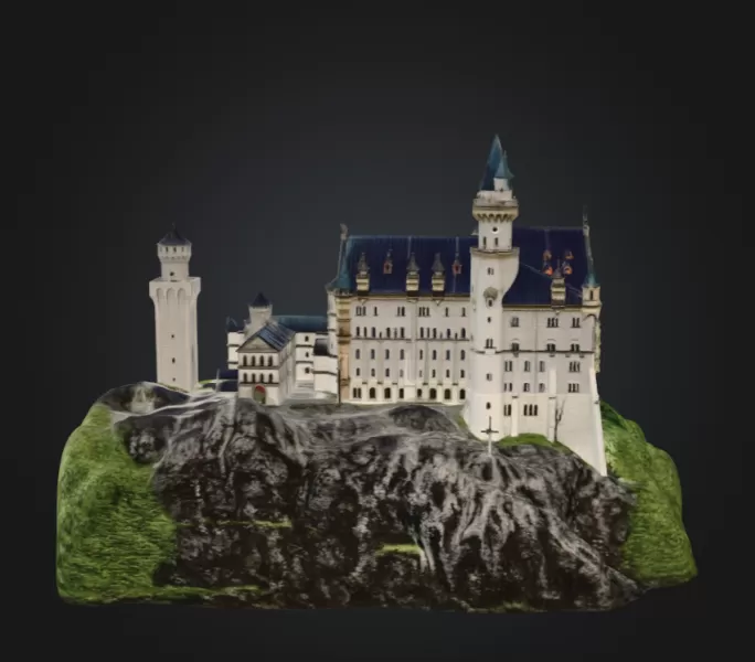Neuschwanstein - Model preview 3