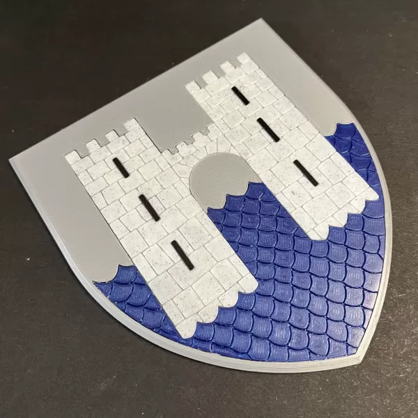 Game of Thrones Sigil of House Frey Coaster - Model preview 5