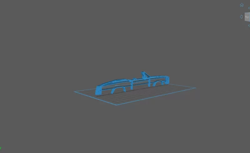 Cadillac - Eldorado 1975 Wall Art - Model preview 2