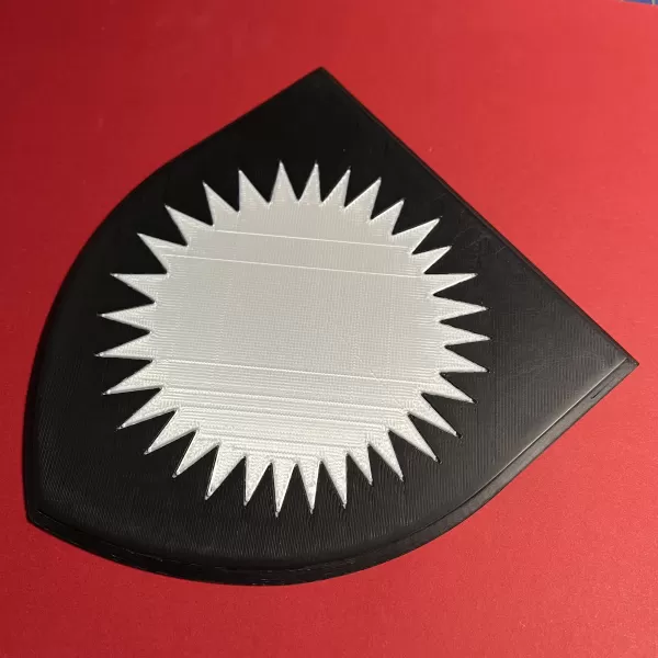 Game of Thrones Sigil of House Karstark Coaster - Model preview 2