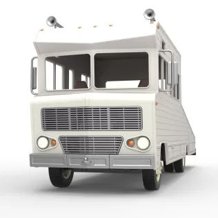 Vintage Transporter truck for Race car Version 7 Scale 1:25 - Model thumbnail 14