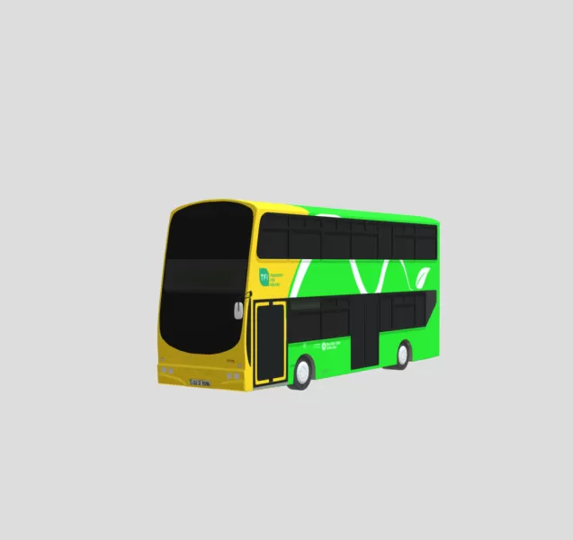 Dublin Bus Model - Model preview 1