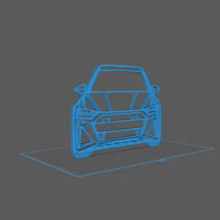 Audi - RS6 Wall Art - Model thumbnail 1