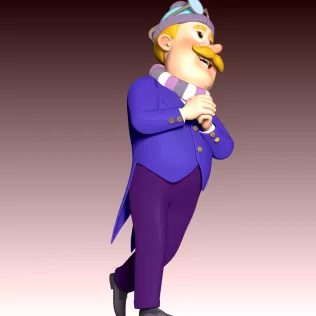 Mayor Humdinger FanArt - Model thumbnail 7