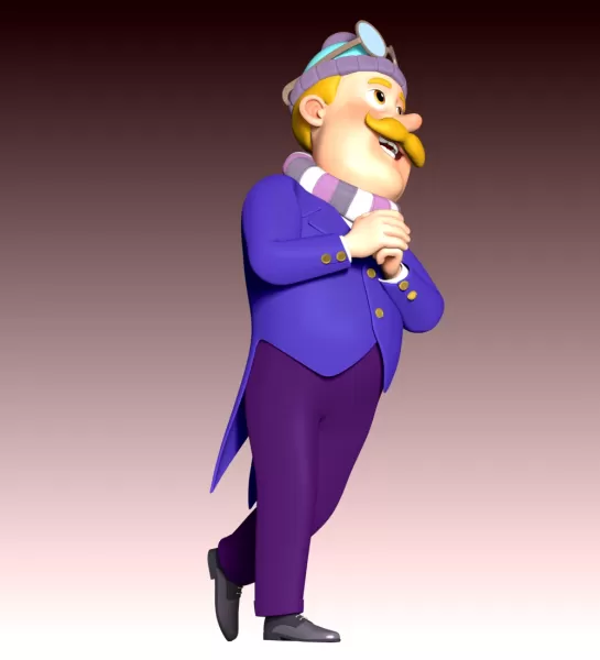 Mayor Humdinger FanArt - Model preview 7