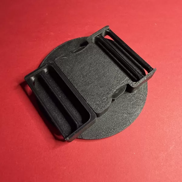 Deadpool Snaplock Belt Buckle - Model preview 8