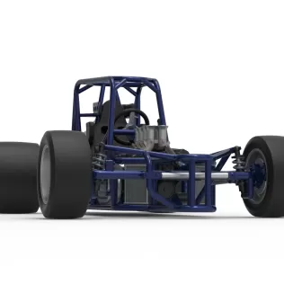 Pavement Silver Crown Car Base Version 2 Scale 1:25 - Model thumbnail 27