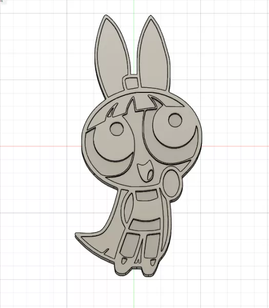 Blossom - The Powerpuff Girls - Model preview 1