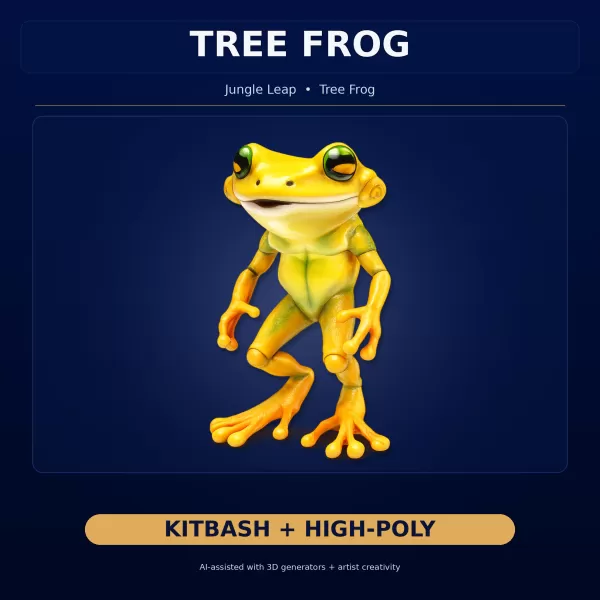 Anthro & Creature Character Collection – Kitbash + High-Poly 3D - Model preview 16