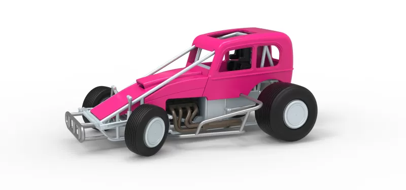 Super rod Version 1 while turning Scale 1:25 - Model preview 1