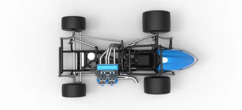 Vintage Pavement Sprint car Base Scale 1:25 - Model preview 11