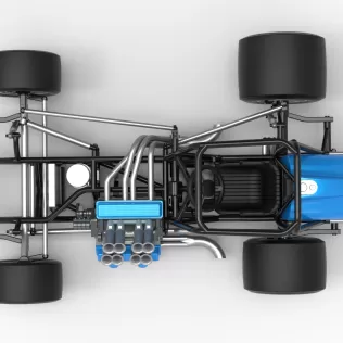 Vintage Pavement Sprint car Base Scale 1:25 - Model thumbnail 11
