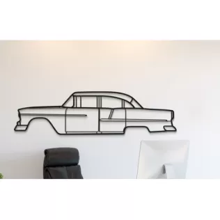 Chevrolet - Bel Air 1955 Wall Art