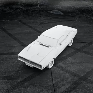 Dodge Charger 1969 #RoZ - Model thumbnail 2