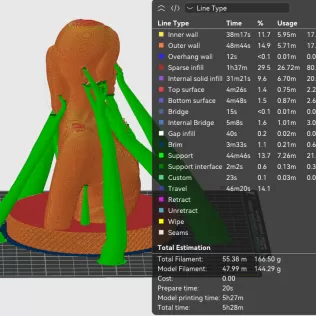 Sandra Bullock 3D Bust Print - Model thumbnail 2