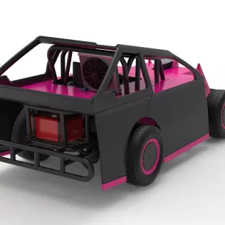 Mod Lite Race car Version 2 Scale 1:25 - Model thumbnail 18