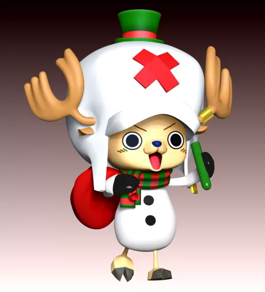 Tony Tony Chopper XMas - Model preview 7