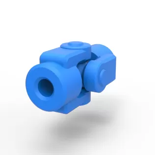 Cardan shaft joint Scale 1:25 - Model thumbnail 2