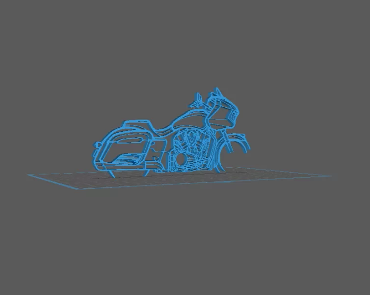 Indian Chief - Dark Horse Wall Art - Model preview 1