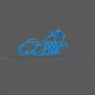 Indian Chief - Dark Horse Wall Art - Model thumbnail 1