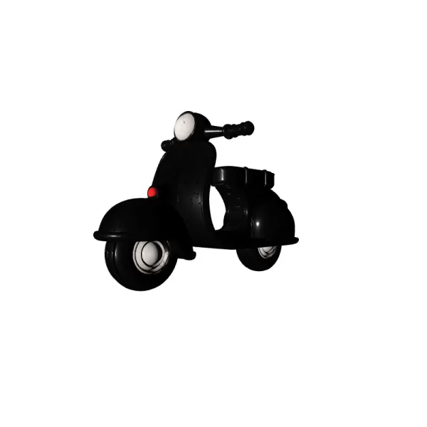 Retro Vespa Scooter Toy Bike Miniature Decorative Model - Model preview 5