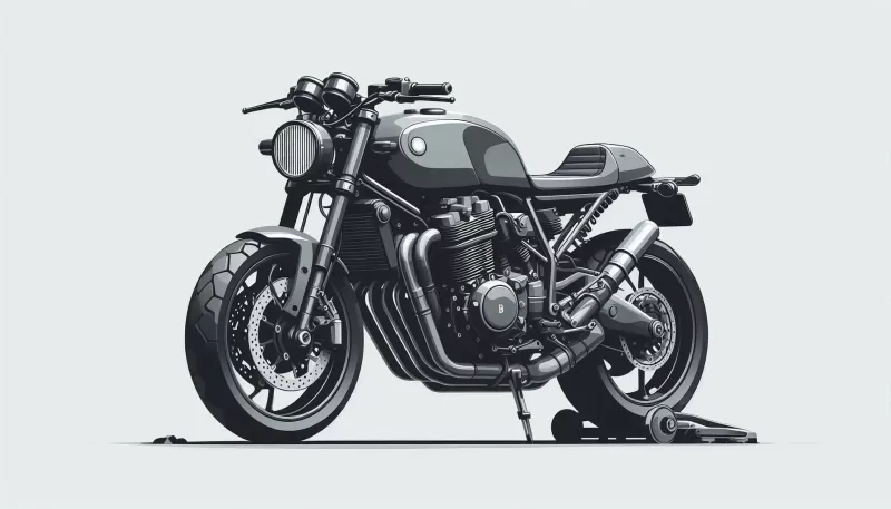 Motorcycle Bike Toy Model Design STL Files - Model preview 1
