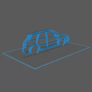 Audi - RS4 2000 Wall Art