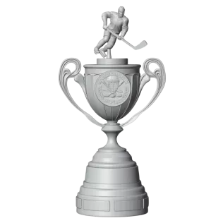 Trophy Hockey Champion Premium – 3D Printable Model - Model thumbnail 2