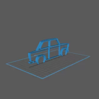 Trabant - 601 Wall Art - Model thumbnail 1