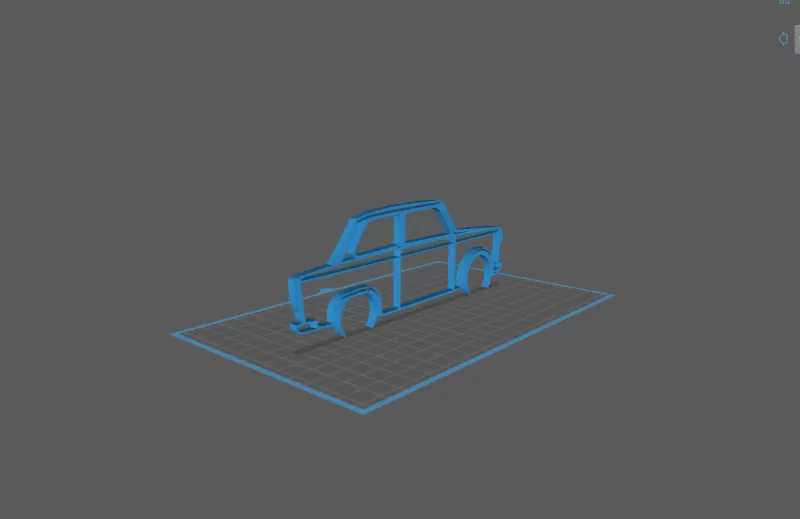 Trabant - 601 Wall Art - Model preview 1