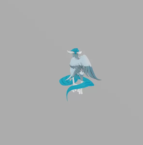 Articuno Legendary Pokémon - Model preview 3