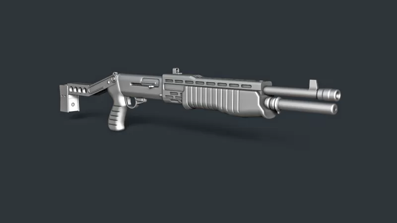 SPAS-12 Shotgun RoZ - Model preview 2