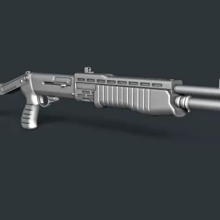 SPAS-12 Shotgun RoZ - Model thumbnail 2