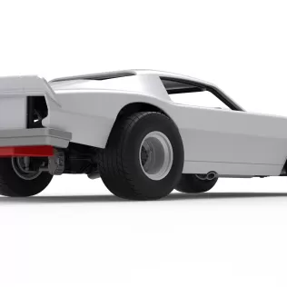 Vintage Dirt late model Race car Version 3 Scale 1:25 - Model thumbnail 19