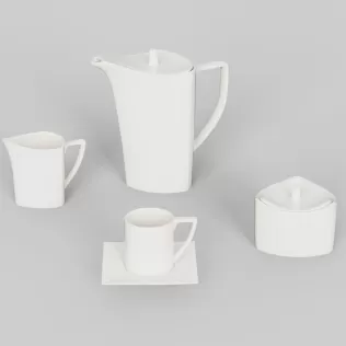 Porcelain Tea Set - Model thumbnail 4