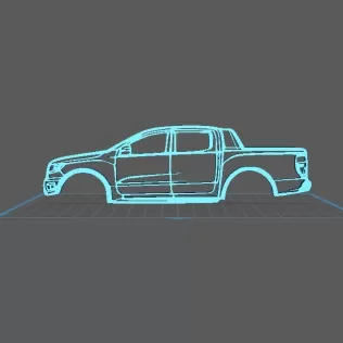 Ford - Ranger Raptor Wall Art