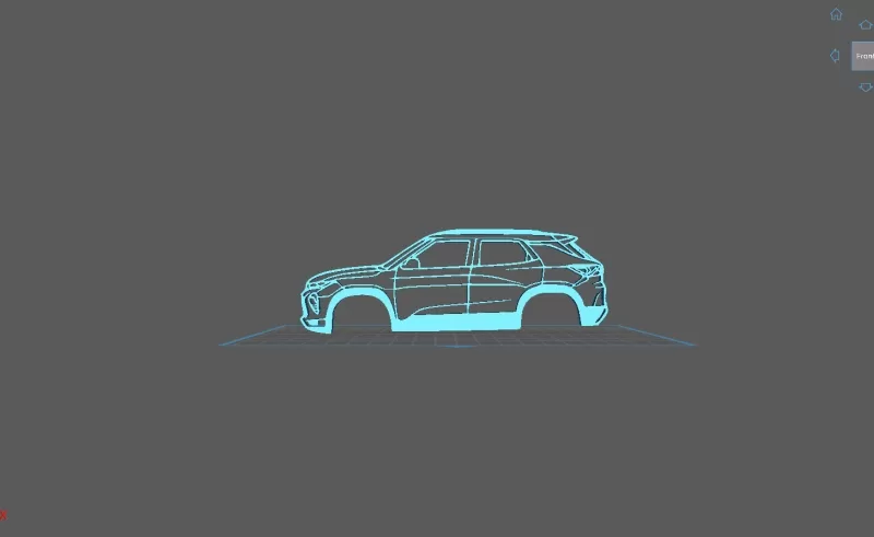 Chevrolet - Trailblazer 2021 Wall Art - Model preview 1