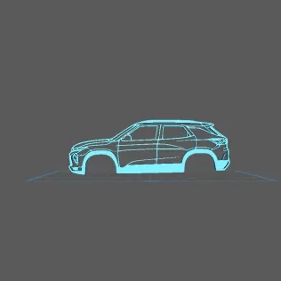 Chevrolet - Trailblazer 2021 Wall Art