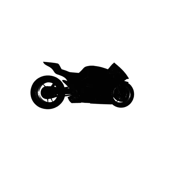 Motorcycle Bike Toy Model Design STL Files - Model preview 2