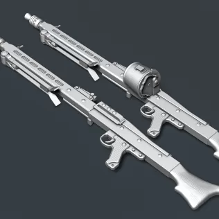 MG 42 #RoZ - Model thumbnail 6