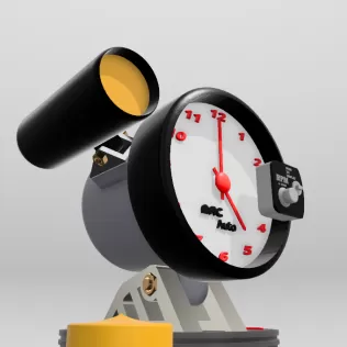 Tachometer Clock - Model thumbnail 6
