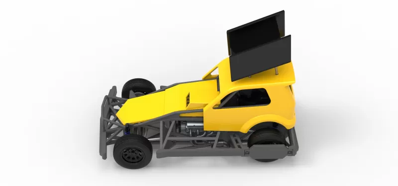 New Zealand Superstock car Version 5 Scale 1:25 - Model preview 10