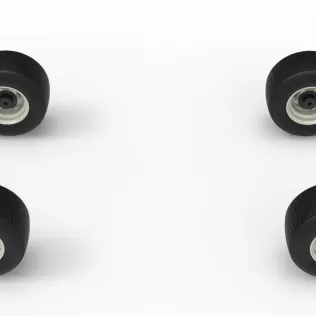 Wheel Set of Vintage Semi-Late Model Stock Car Scale 1:25 - Model thumbnail 5