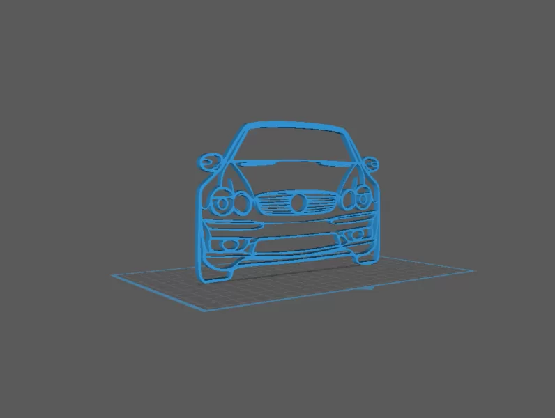 Mercedes - SL 55 Wall Art - Model preview 2