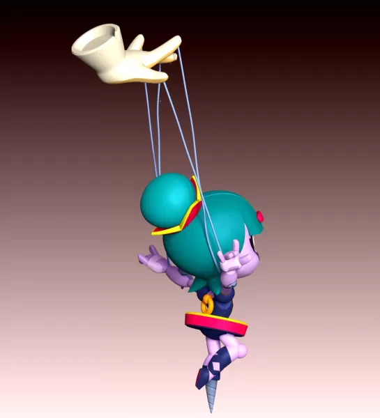 Gigi - Brawl Stars - Model preview 9